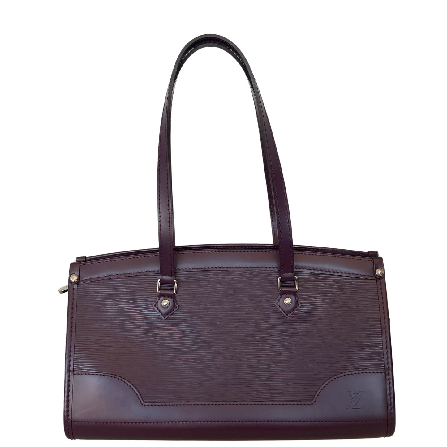 Louis Vuitton Madeleine Bag Epi Purple / sehr gut Echtheitscheck