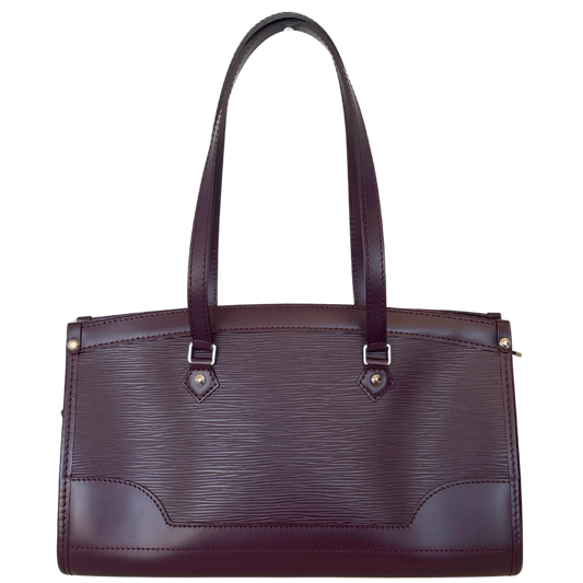 Louis Vuitton Madeleine Bag Epi Purple / sehr gut Echtheitscheck