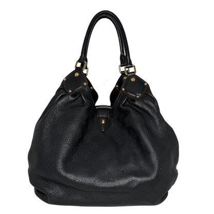 Louis Vuitton Mahina XL Leder schwarz / sehr gut Louis Vuitton