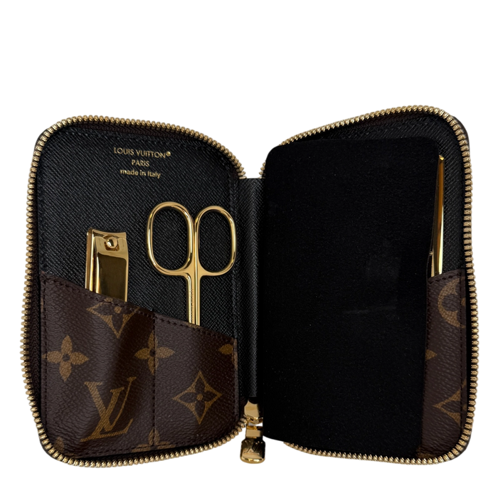 Louis Vuitton Maniküre-Set Monogram Canvas GI1425 / neuwertig Louis Vuitton