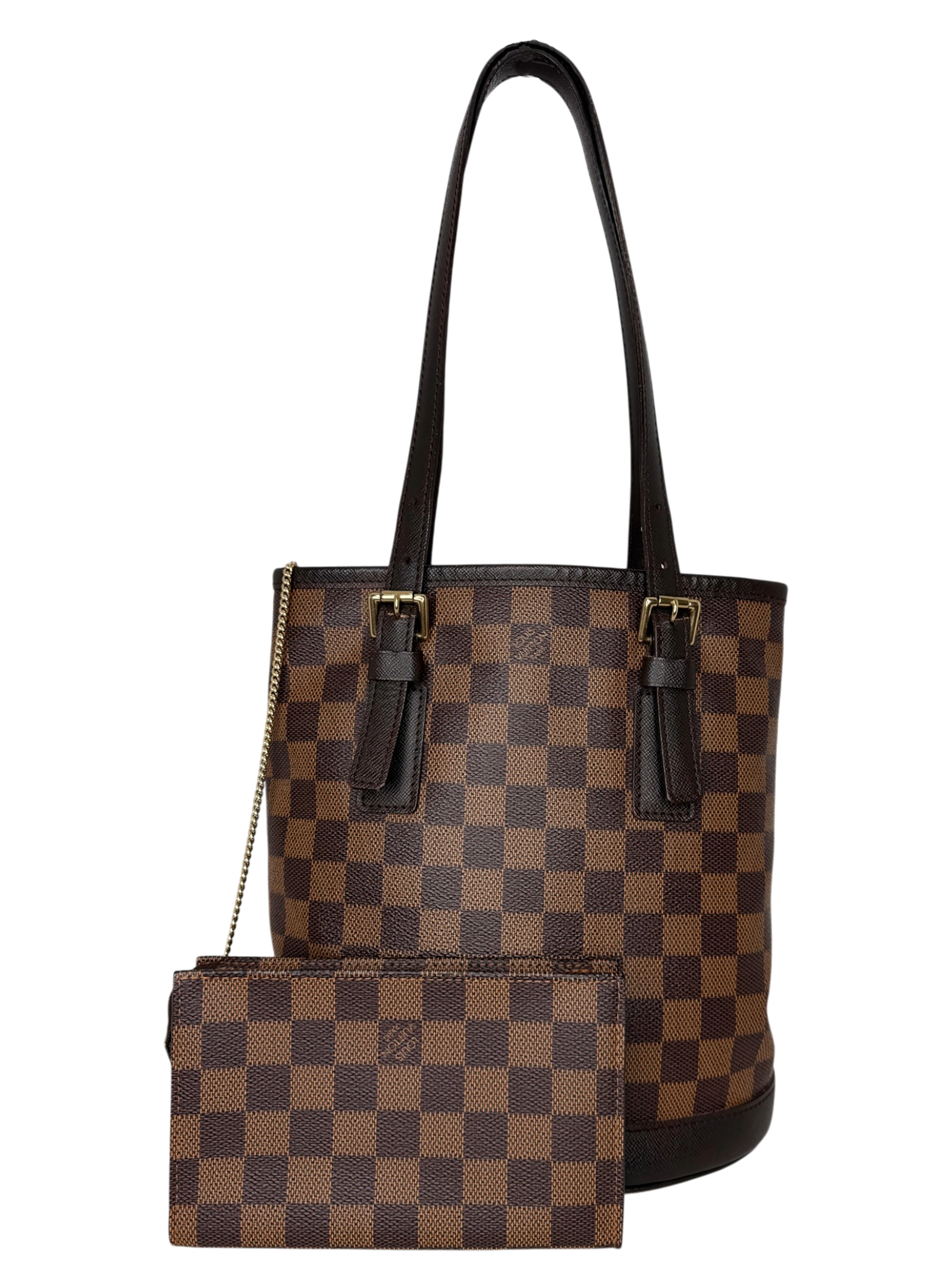 Louis Vuitton Marais Bucket Damier Ebene / sehr gut Louis Vuitton