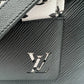 Louis Vuitton Marellini genarbtes Epi Leder schwarz / sehr gut Louis Vuitton