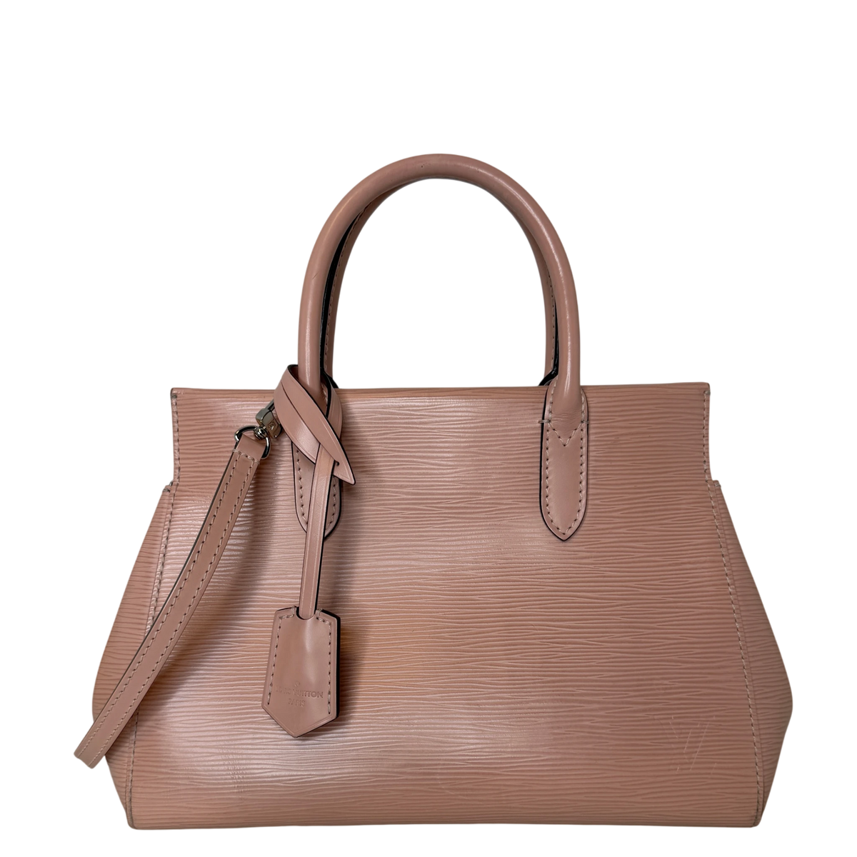 Louis Vuitton Marly BB Epi Leder Rose Ballerine Rosa Silber Louis Vuitton