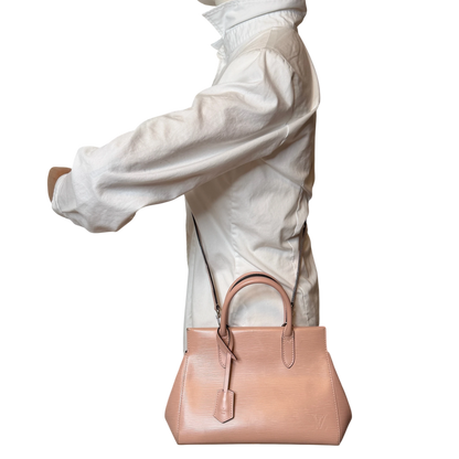 Louis Vuitton Marly BB Epi Leder Rose Ballerine Rosa Silber Louis Vuitton