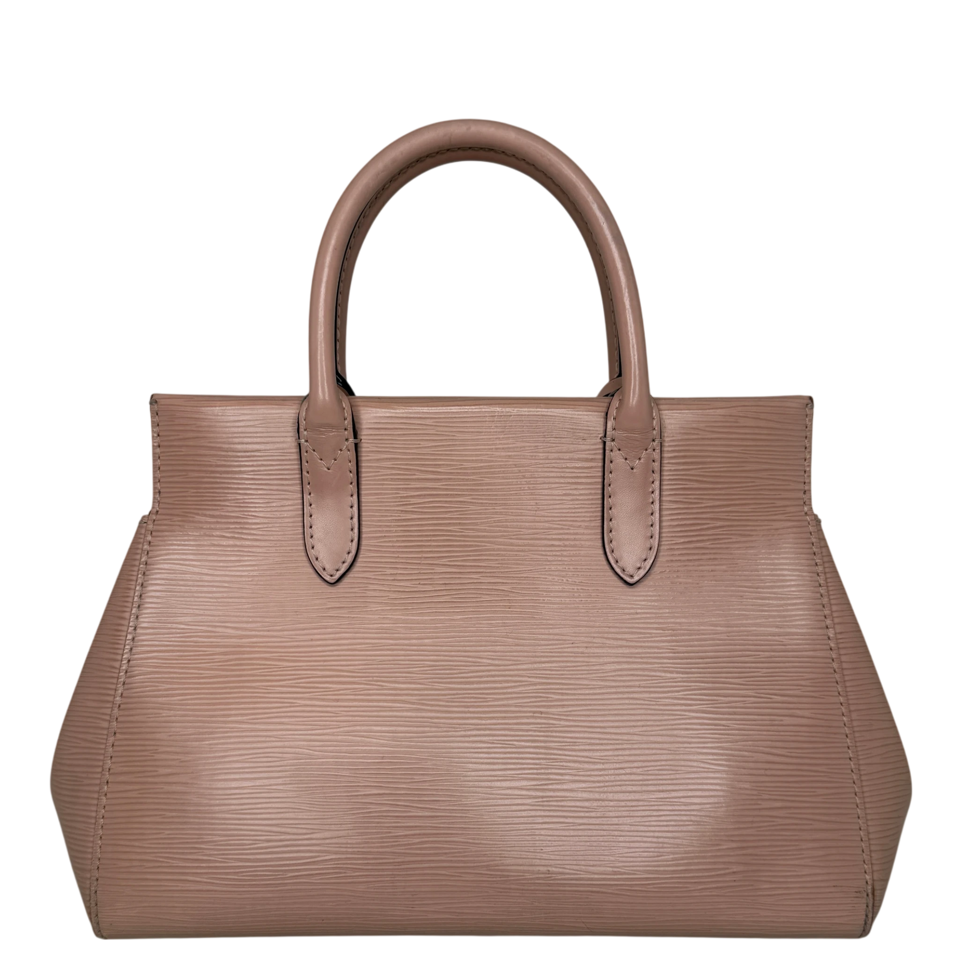 Louis Vuitton Marly BB Epi Leder Rose Ballerine Rosa Silber Louis Vuitton