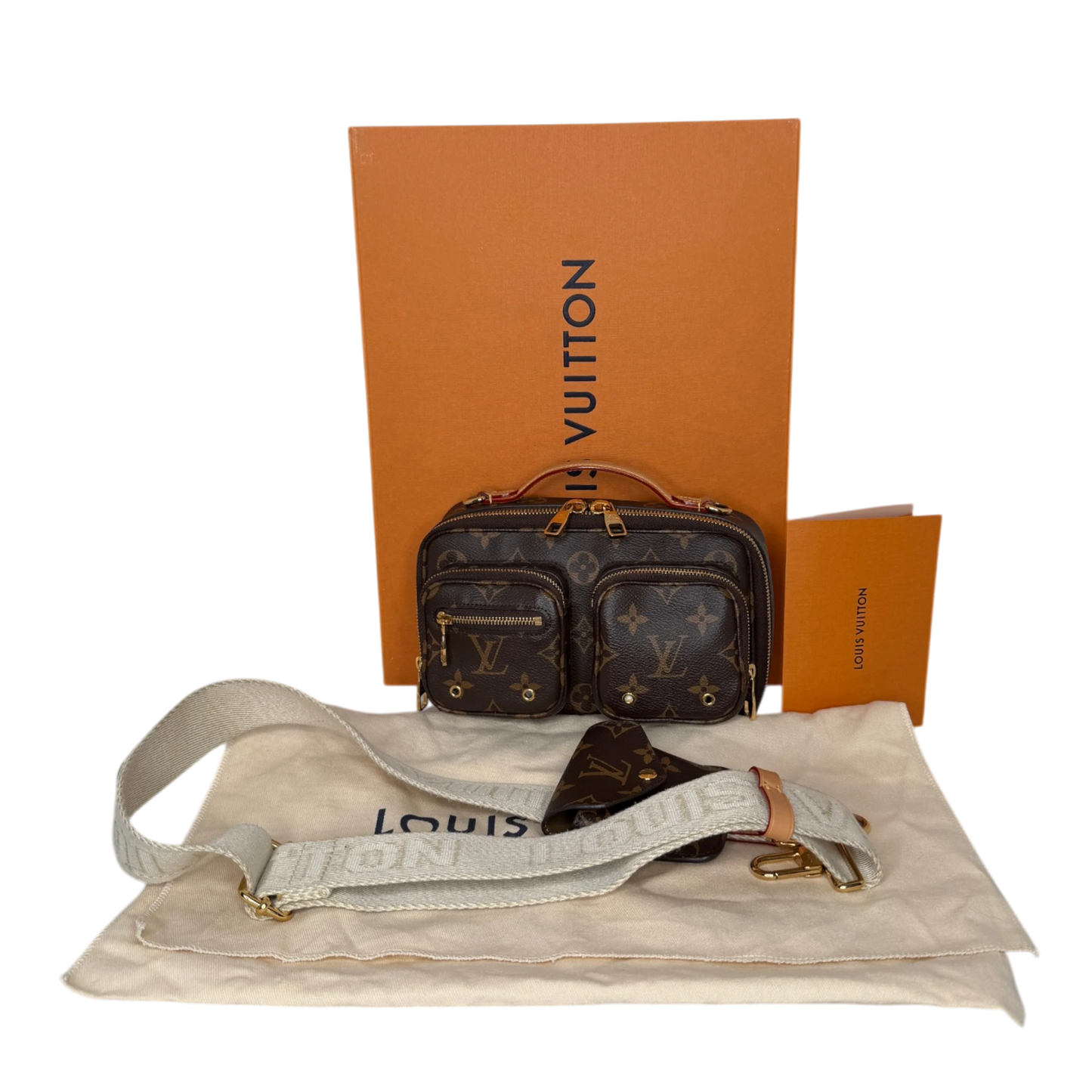 Louis Vuitton Monogram Croisé Utility Bag M80446 Louis Vuitton