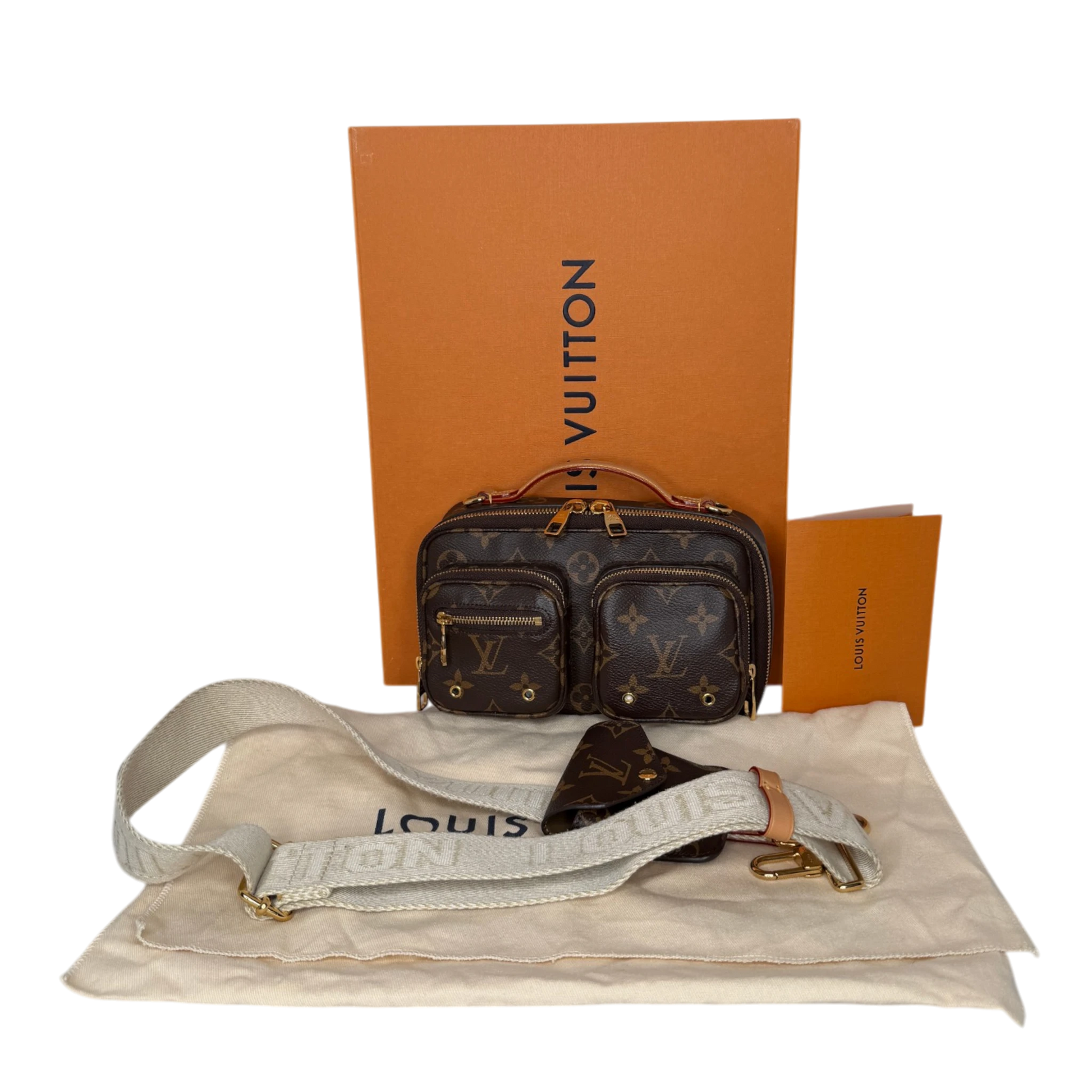 Louis Vuitton Monogram Croisé Utility Bag M80446 Louis Vuitton