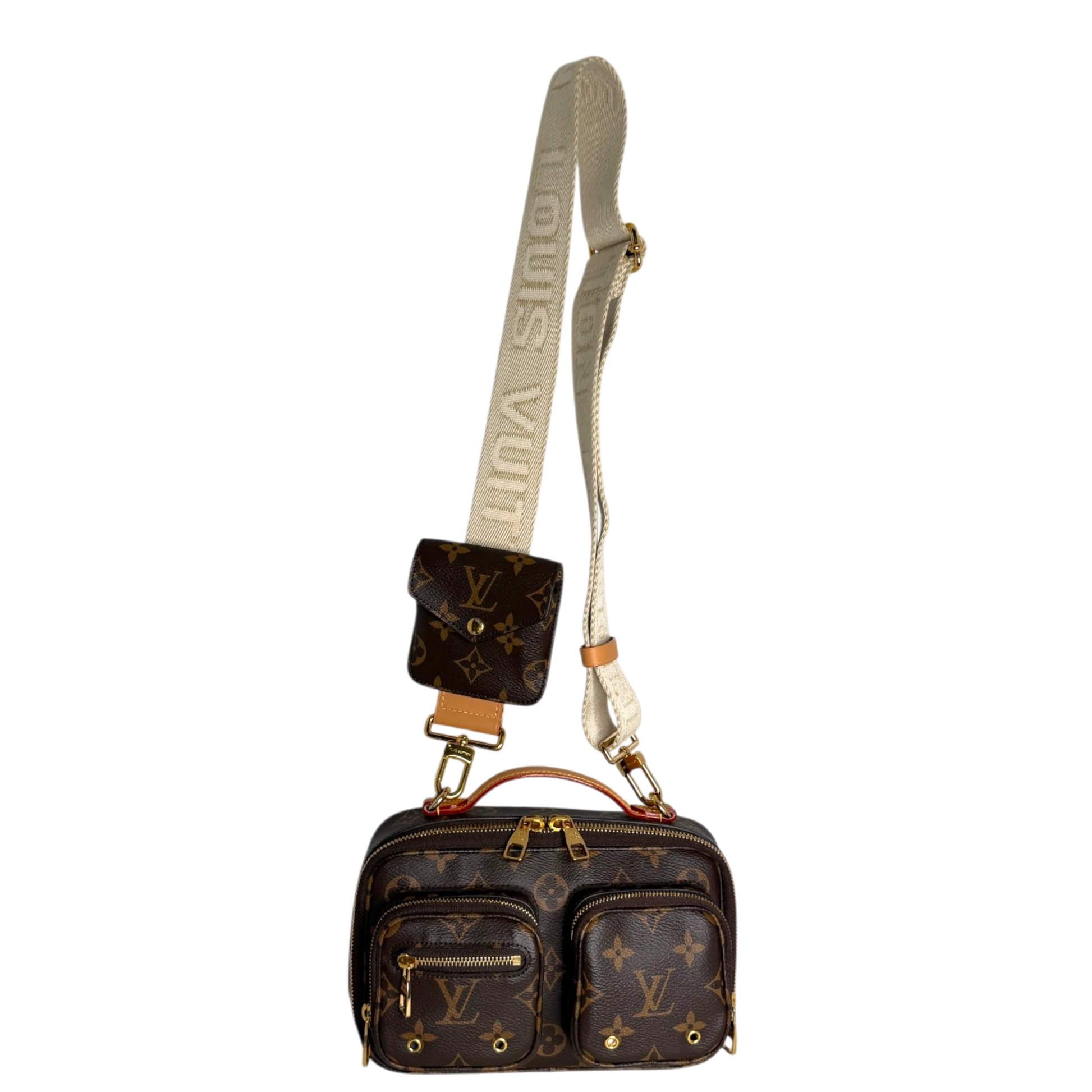 Louis Vuitton Monogram Croisé Utility Bag M80446 Louis Vuitton