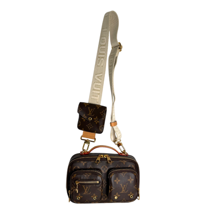 Louis Vuitton Monogram Croisé Utility Bag M80446 Louis Vuitton