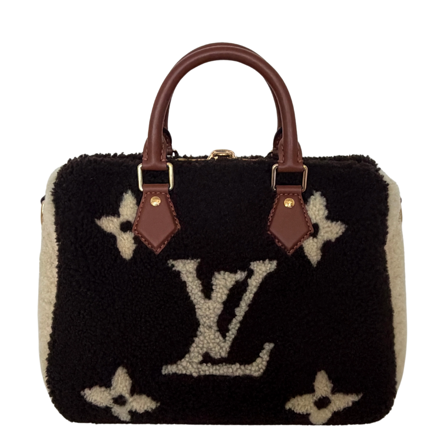 Louis Vuitton Monogram Teddy Speedy Bandouliere 25 M55422 / neuwertig Louis Vuitton