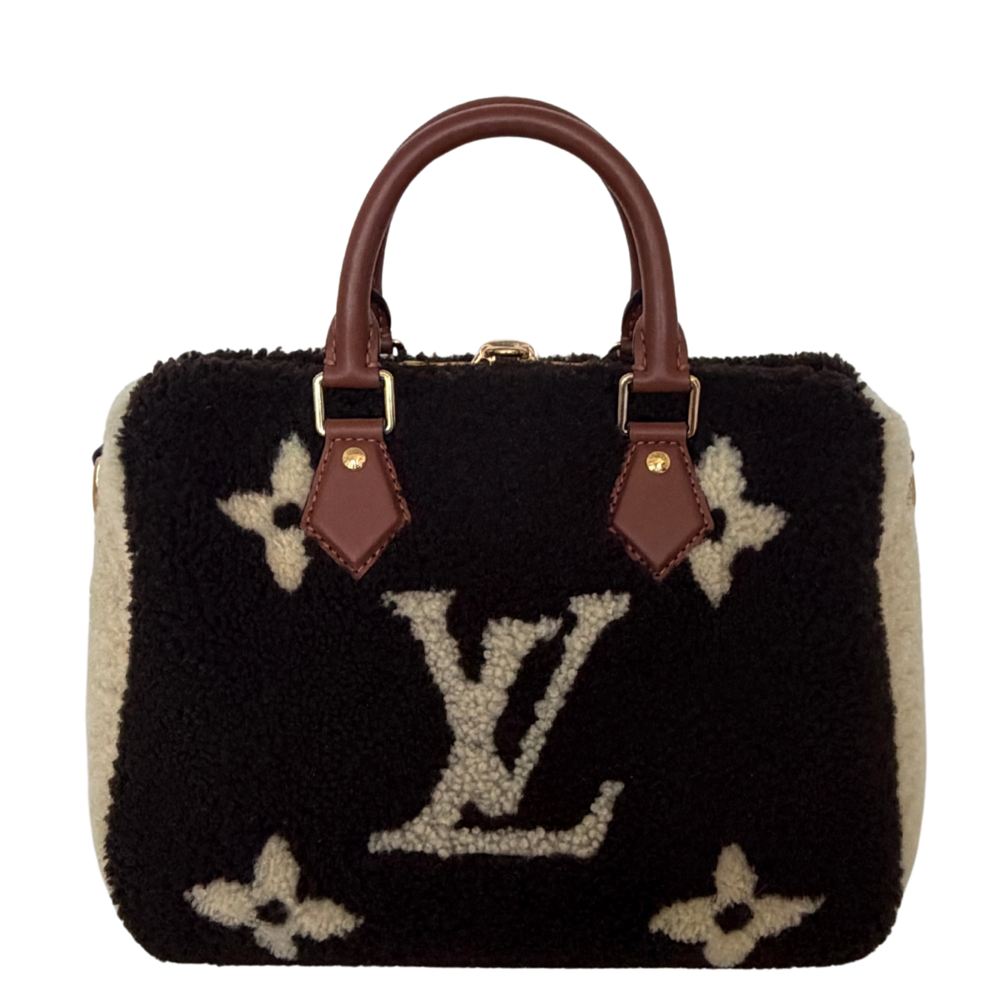 Louis Vuitton Monogram Teddy Speedy Bandouliere 25 M55422 / neuwertig Louis Vuitton