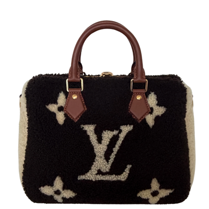 Louis Vuitton Monogram Teddy Speedy Bandouliere 25 M55422 / neuwertig Louis Vuitton
