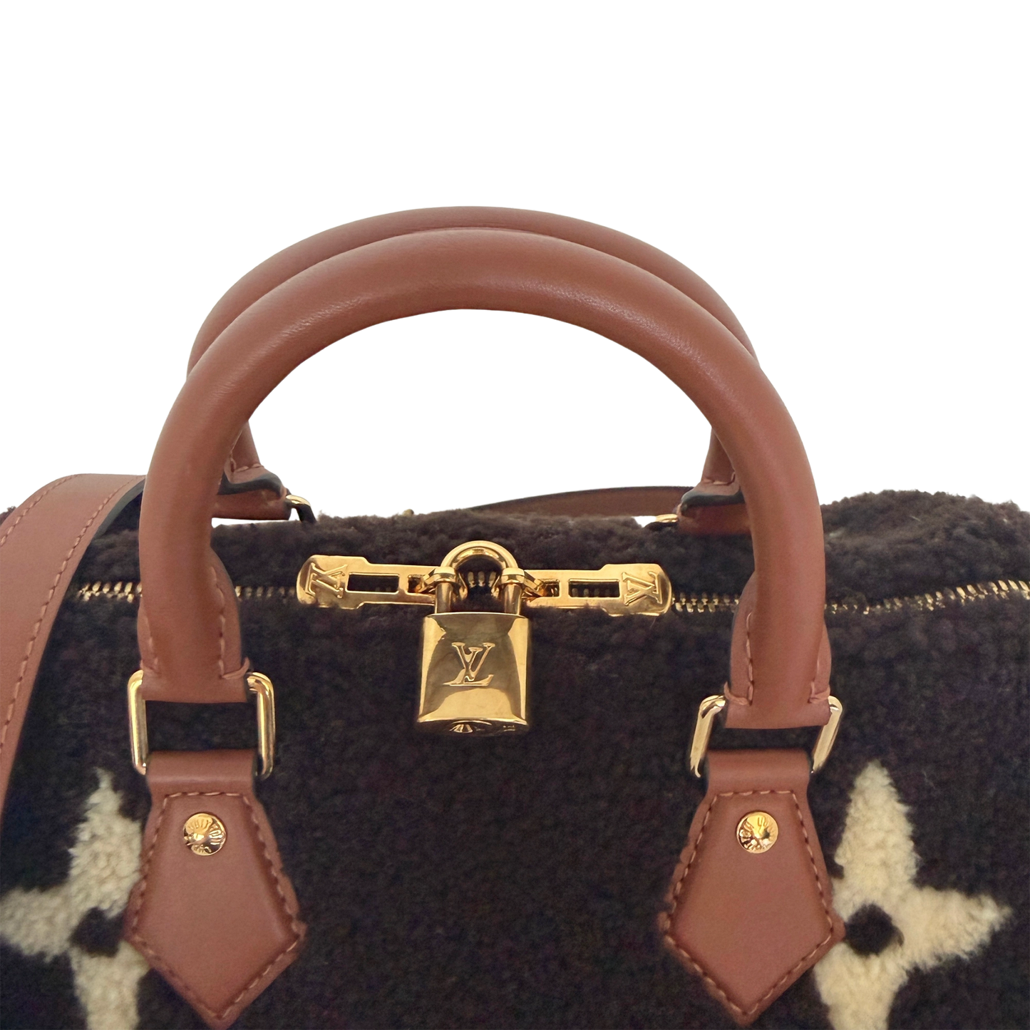 Louis Vuitton Monogram Teddy Speedy Bandouliere 25 M55422 / neuwertig Louis Vuitton