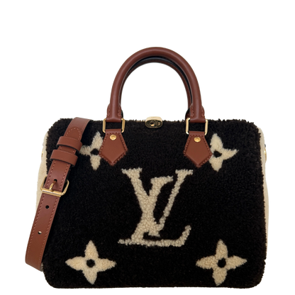Louis Vuitton Monogram Teddy Speedy Bandouliere 25 M55422 / neuwertig Louis Vuitton
