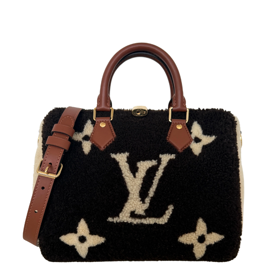 Louis Vuitton Monogram Teddy Speedy Bandouliere 25 M55422 / neuwertig Louis Vuitton