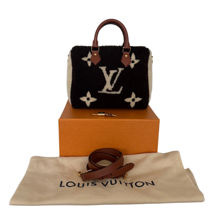 Louis Vuitton Monogram Teddy Speedy Bandouliere 25 M55422 / neuwertig Louis Vuitton