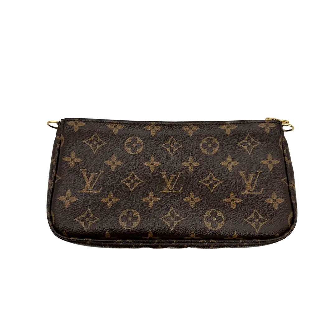 Louis Vuitton Multi Pochette Accessoires Monogram Canvas Rose Clair M44840 Fullset / sehr gut (Kopie) Louis Vuitton