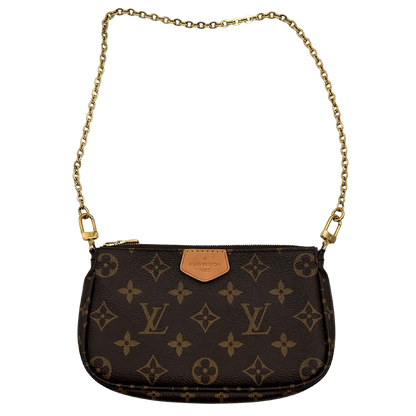 Louis Vuitton Multi Pochette Accessoires Monogram Canvas Rose Clair M44840 Fullset / sehr gut (Kopie) Louis Vuitton
