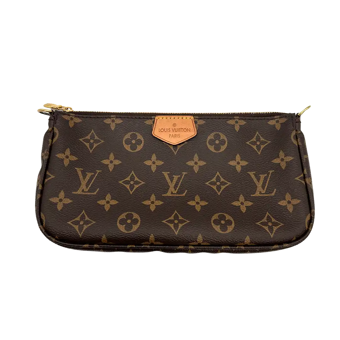 Louis Vuitton Multi Pochette Accessoires Monogram Canvas Rose Clair M44840 Fullset / sehr gut (Kopie) Louis Vuitton