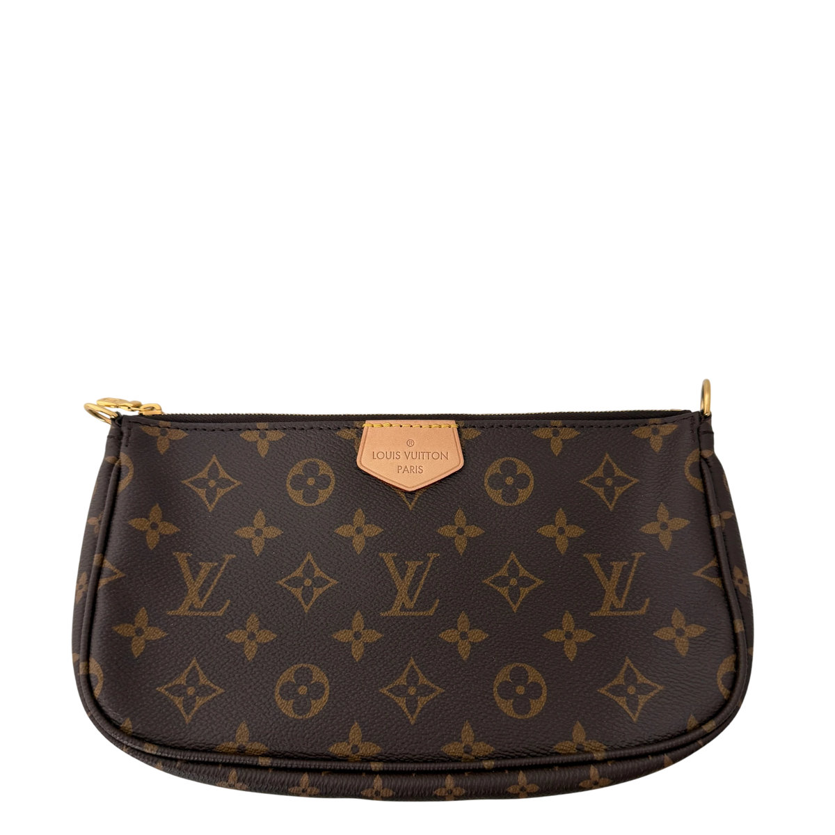 Louis Vuitton Multi Pochette Accessoires Monogram Rose Clair Gold Louis Vuitton