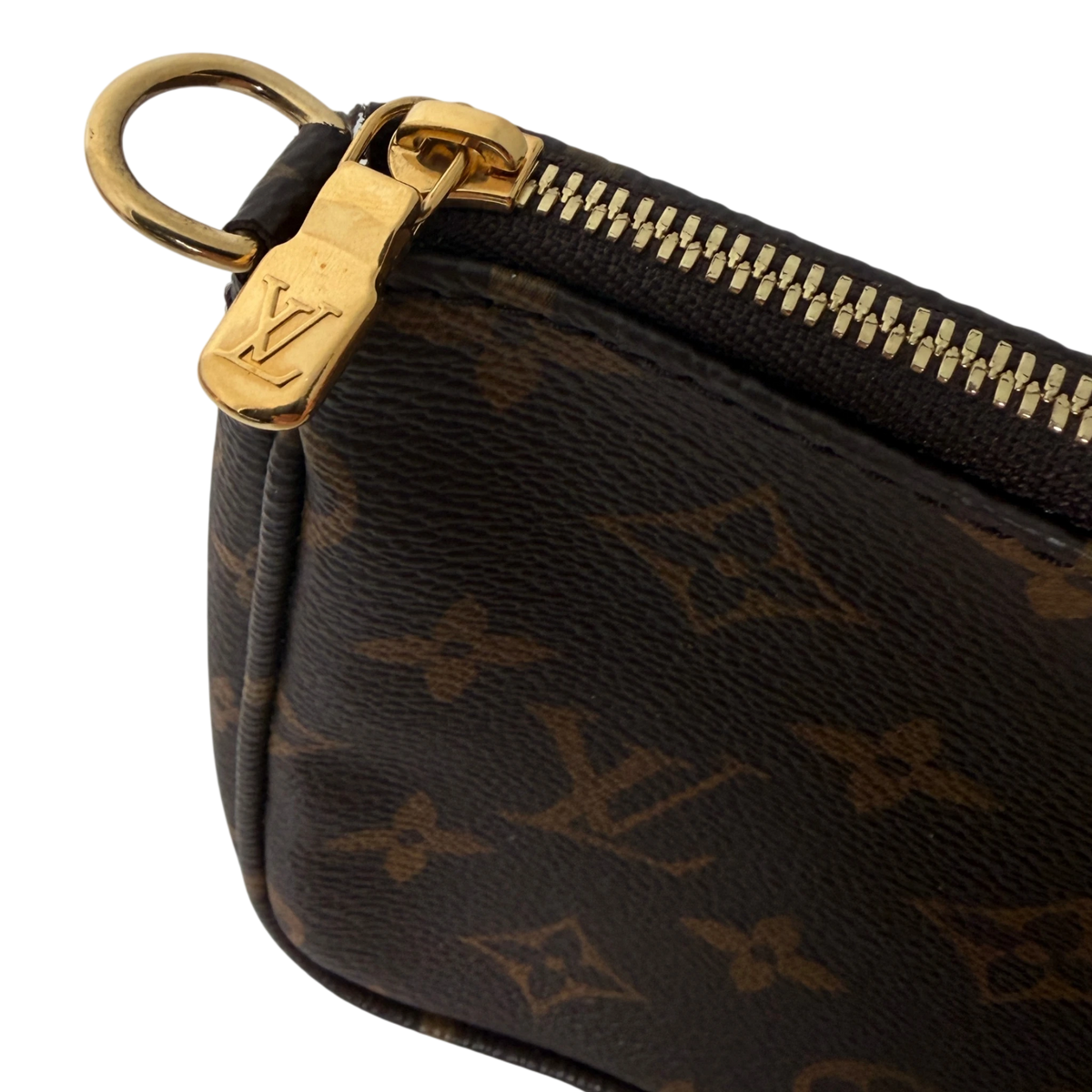 Louis Vuitton Multi Pochette Accessoires Monogram Rose Clair Gold Louis Vuitton