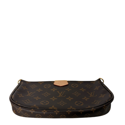 Louis Vuitton Multi Pochette Accessoires Monogram Rose Clair Gold Louis Vuitton