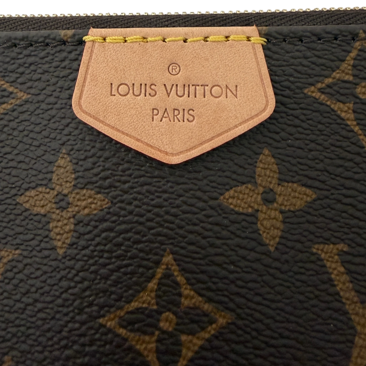 Louis Vuitton Multi Pochette Accessoires Monogram Rose Clair Gold Louis Vuitton