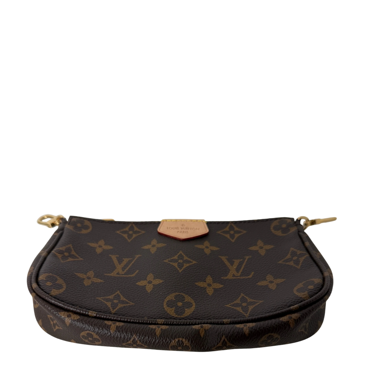 Louis Vuitton Multi Pochette Accessoires Monogram Rose Clair Gold Louis Vuitton