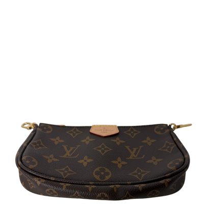 Louis Vuitton Multi Pochette Accessoires Monogram Rose Clair Gold Louis Vuitton