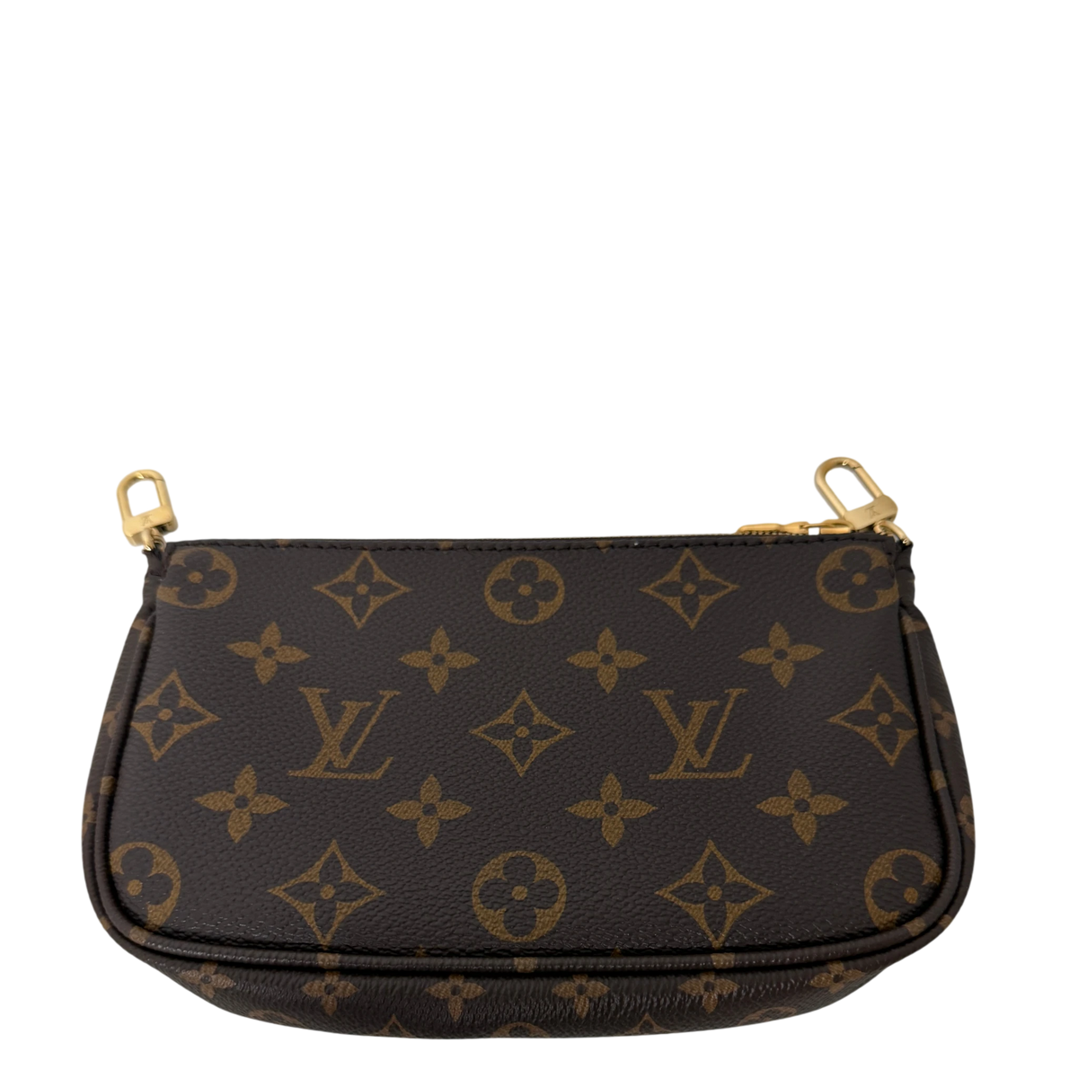 Louis Vuitton Multi Pochette Accessoires Monogram Rose Clair Gold Louis Vuitton