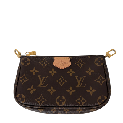 Louis Vuitton Multi Pochette Accessoires Monogram Khaki Louis Vuitton