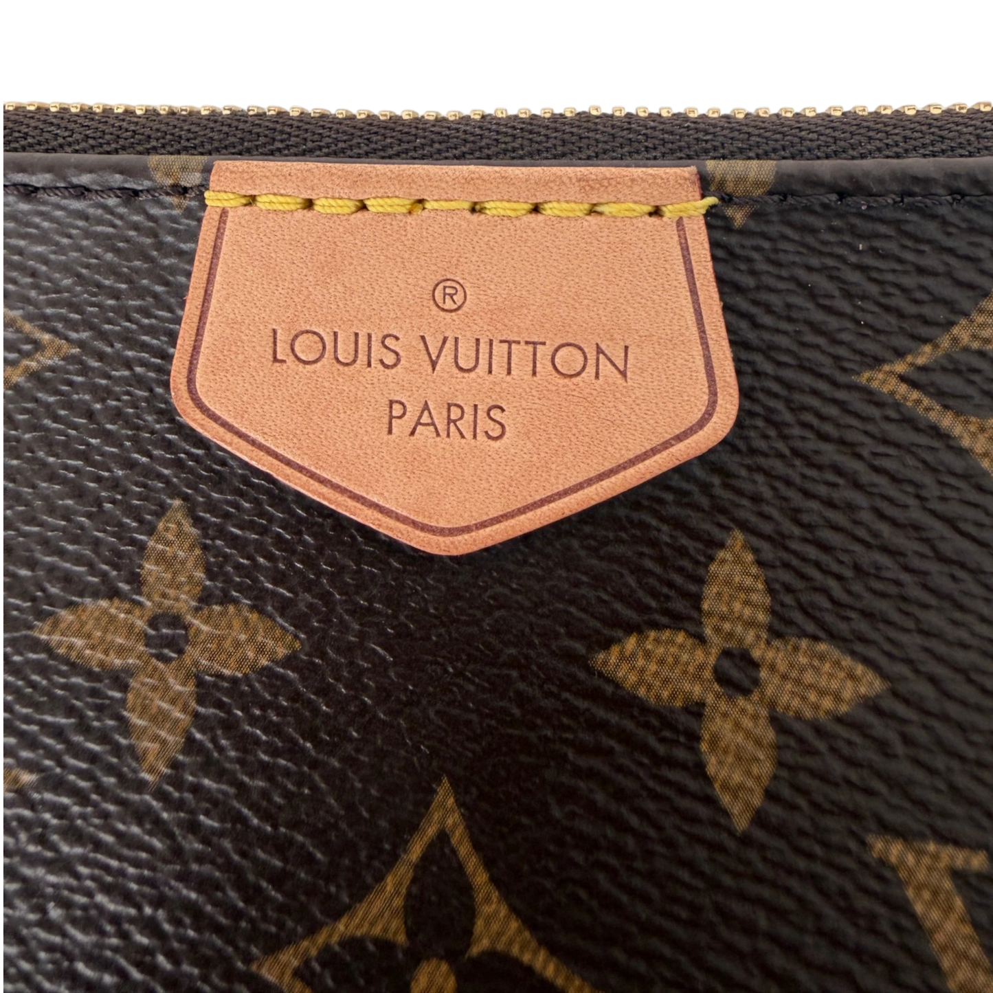 Louis Vuitton Multi Pochette Accessoires Monogram Khaki Louis Vuitton