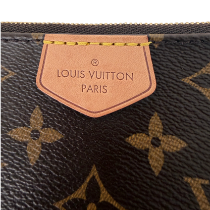 Louis Vuitton Multi Pochette Accessoires Monogram Khaki Louis Vuitton