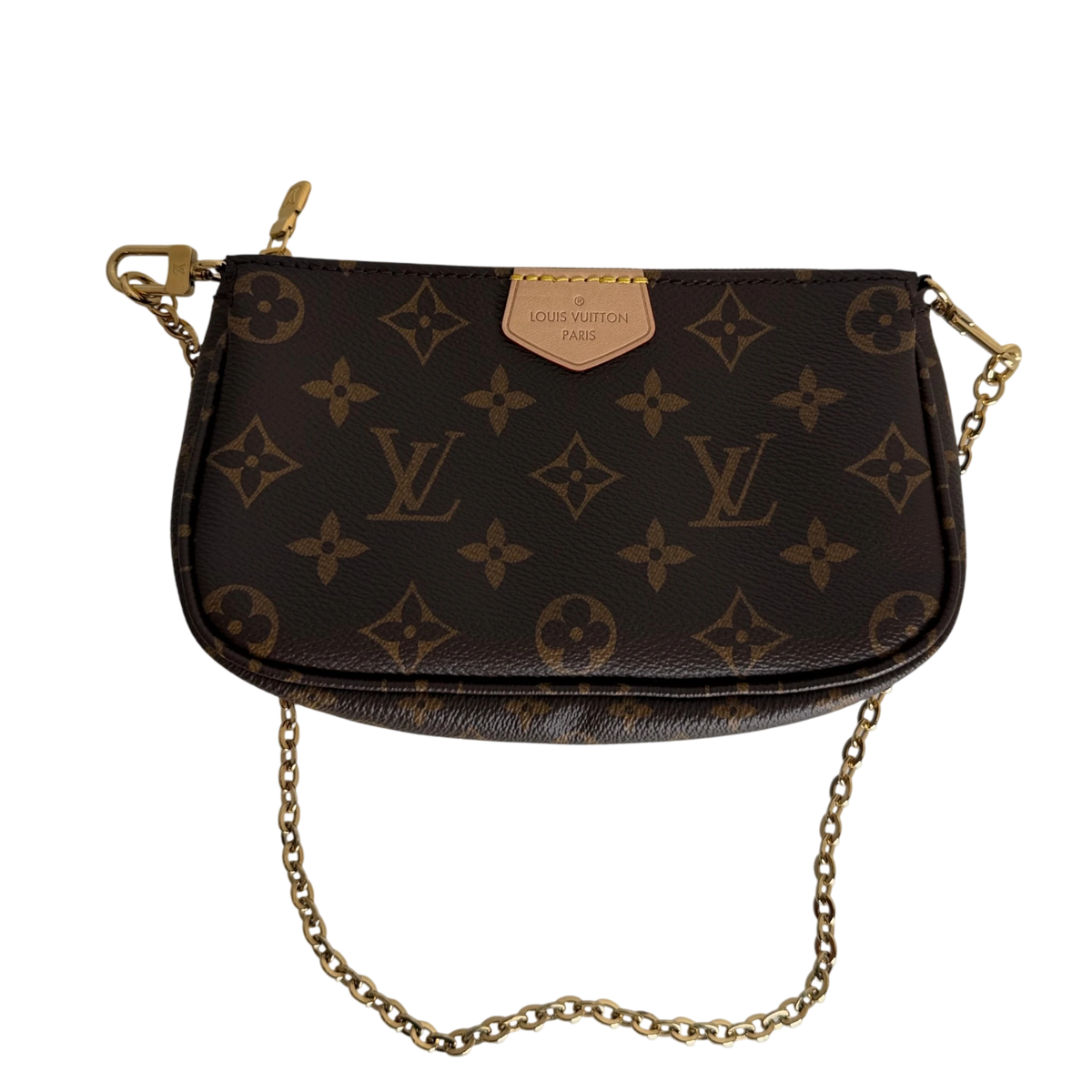 Louis Vuitton Multi Pochette Accessoires Monogram Khaki Fullset – Ansicht 8