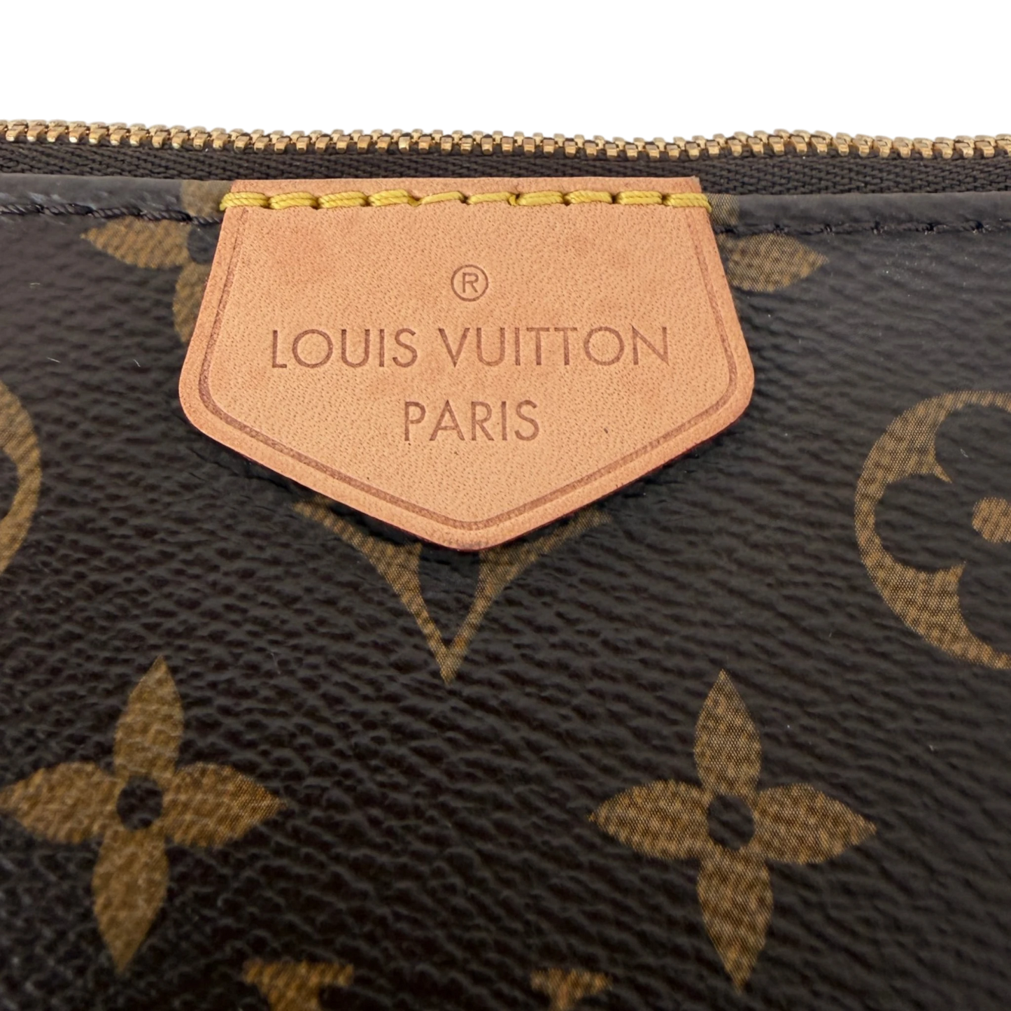 Louis Vuitton Multi Pochette Accessoires Monogram Khaki Louis Vuitton