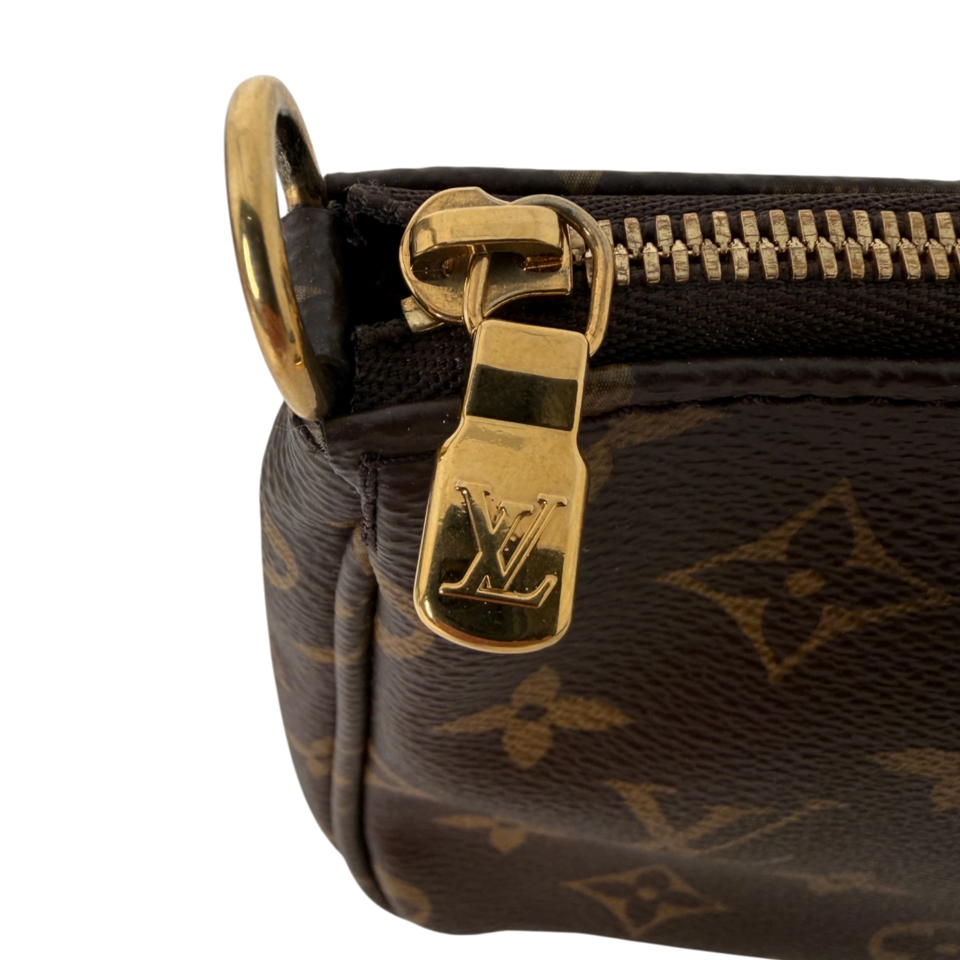 Louis Vuitton Multi Pochette Accessoires Monogram Khaki Louis Vuitton