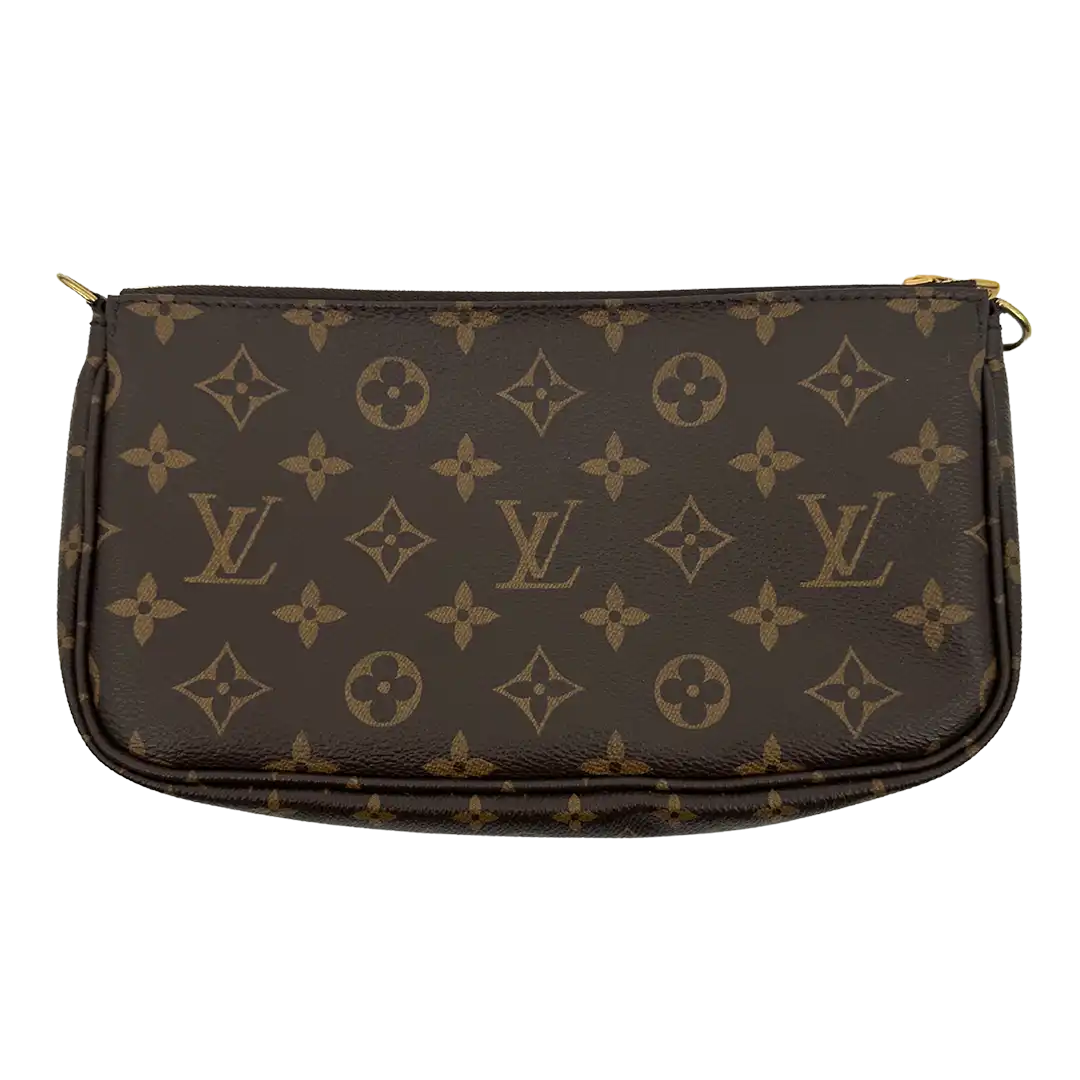 Louis Vuitton Multi Pochette Accessoires Monogram Canvas Khaki M44813 / sehr gut Louis Vuitton