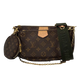 Louis Vuitton Multi Pochette Accessoires Monogram Canvas Khaki M44813 Fullset/ neu Louis Vuitton
