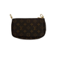 Louis Vuitton Multi Pochette Accessoires Monogram Canvas Khaki M44813 Fullset/ neu Louis Vuitton
