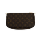 Louis Vuitton Multi Pochette Accessoires Monogram Canvas Khaki M44813 Fullset/ neu Louis Vuitton