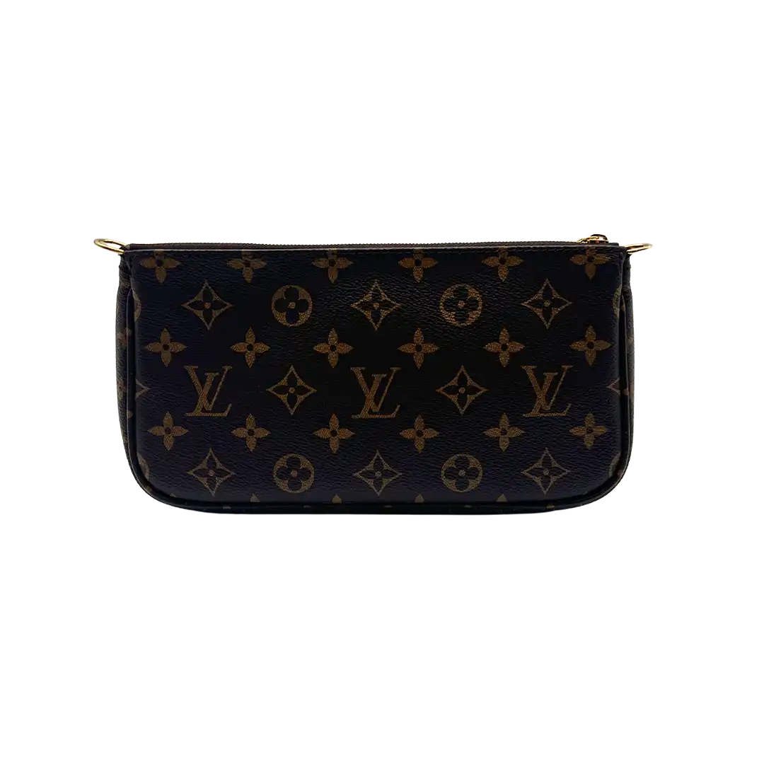 Louis Vuitton Multi Pochette Accessoires Monogram Canvas Rose Clair M44840 Fullset/ neu Louis Vuitton