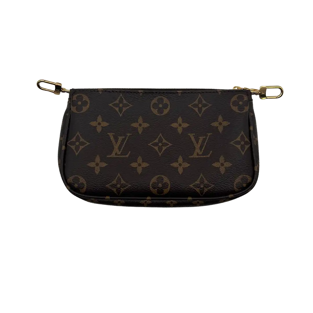 Louis Vuitton Multi Pochette Accessoires Monogram Canvas Rose Clair M44840 Fullset/ neu Louis Vuitton