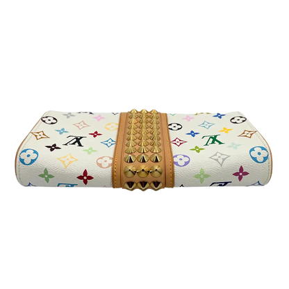 Louis Vuitton Multicolor Monogram Courtney Clutch M45639 / sehr gut Louis Vuitton