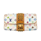 Louis Vuitton Multicolor Monogram Courtney Clutch M45639 / sehr gut Louis Vuitton