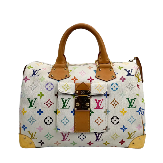 Louis Vuitton Speedy 30 Multicolor Tasche M92643 Fullset / gut Echtheitscheck
