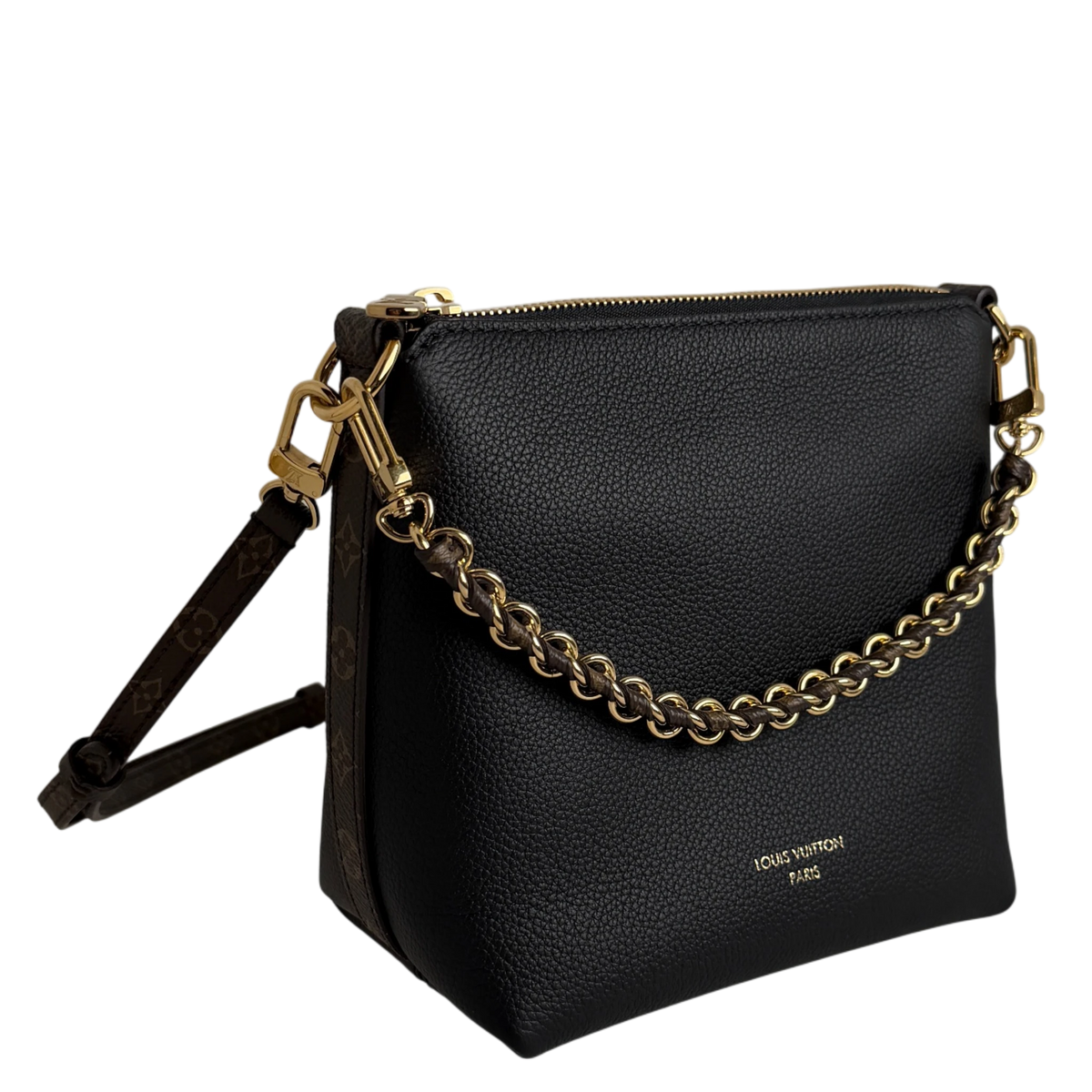 Louis Vuitton Multipass Mini Kalbsleder Schwarz Gold Full Set