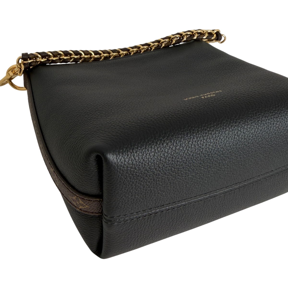 Louis Vuitton Multipass Mini Kalbsleder Schwarz Gold Full Set