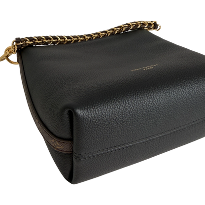 Louis Vuitton Multipass Mini Kalbsleder Schwarz Gold Full Set
