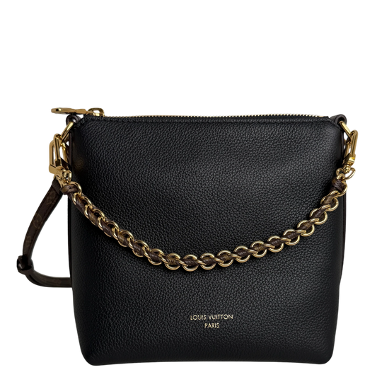 Louis Vuitton Multipass Mini Kalbsleder Schwarz Gold Full Set