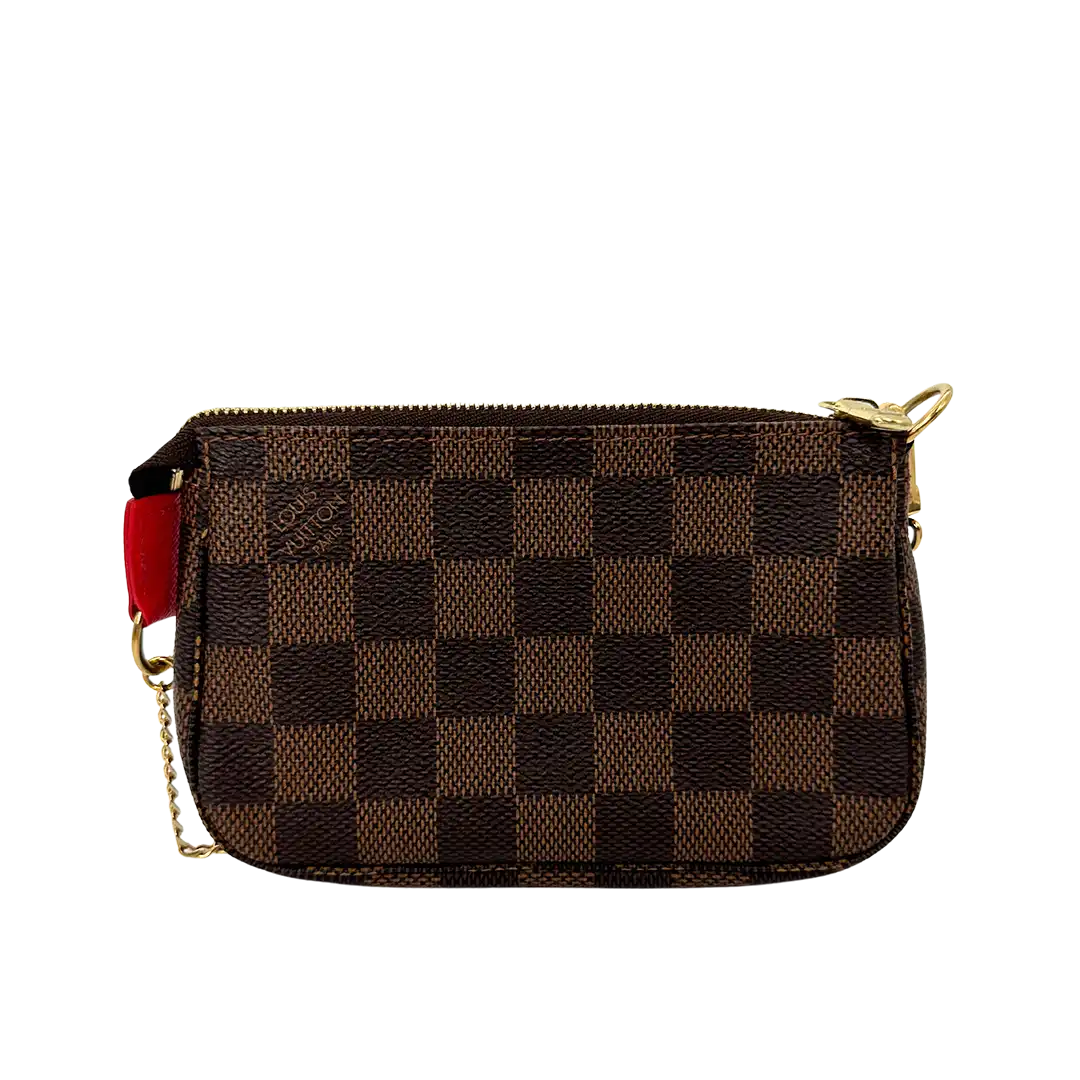 Louis Vuitton Pochette Accessories Xmas 2016 N41667 braun Fullset / sehr gut Louis Vuitton